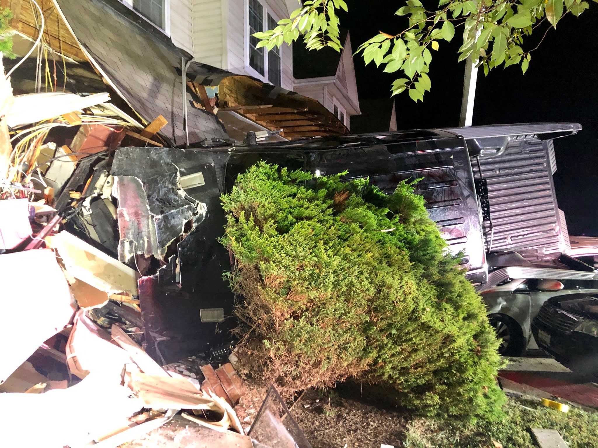 BAVFC vehicle into Forest Hill residence